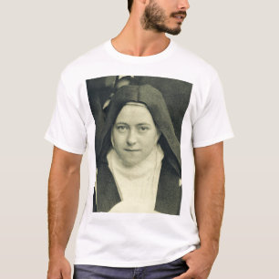 Saint Therese of the Child Jesus and Heliga Ansikt T Shirt