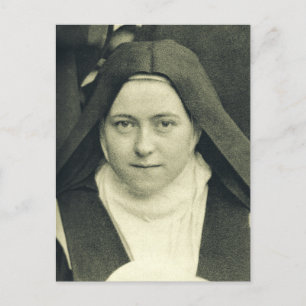 Saint Therese of the Child Jesus and Heliga Ansikt Vykort