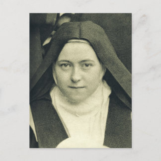 Saint Therese of the Child Jesus and Heliga Ansikt Vykort