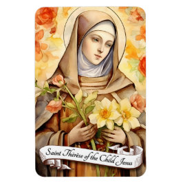Saint Thérèse of the Child Jesus Magnet