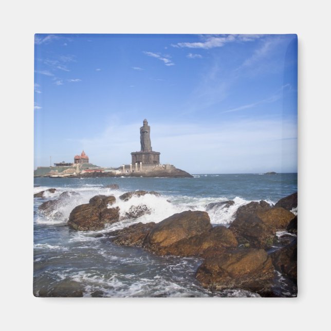 Saint Thiruvalluvar Statue | Tamil Nadu, Indien Magnet (Framsidan)