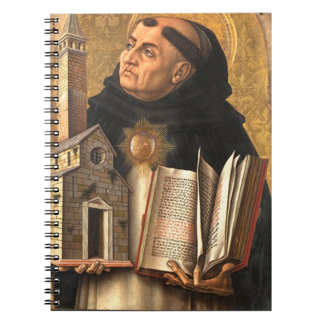 Saint Thomas Aquinas Anteckningsbok (Framsidan)
