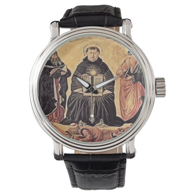 Saint Thomas Aquinas Armbandsur (Framsida)