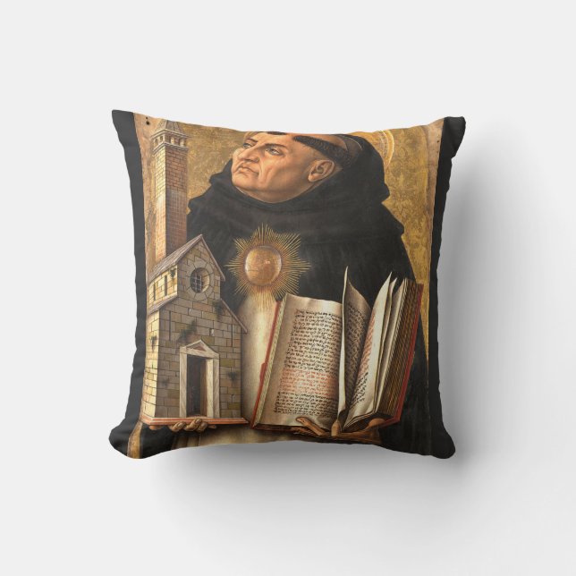 Saint Thomas Aquinas Doctor of Truth Kudde (Framsida)