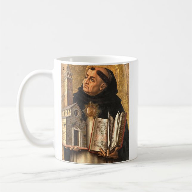 Saint Thomas Aquinas Kaffemugg (Vänster)