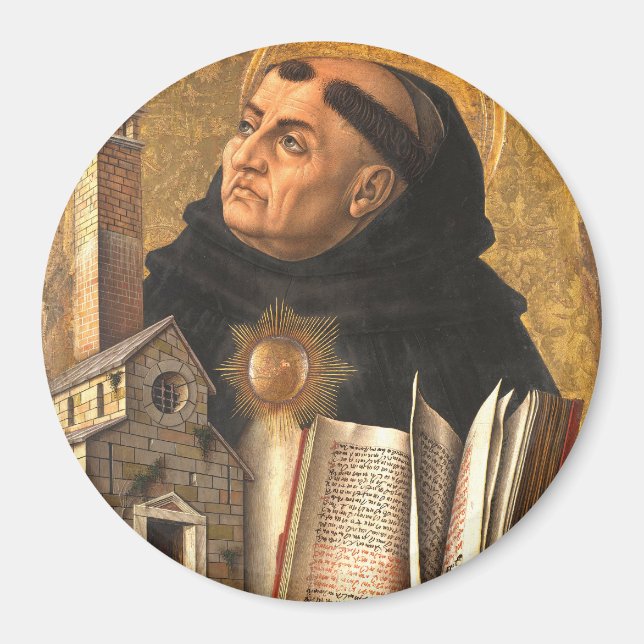 Saint Thomas Aquinas Magnet (Framsidan)