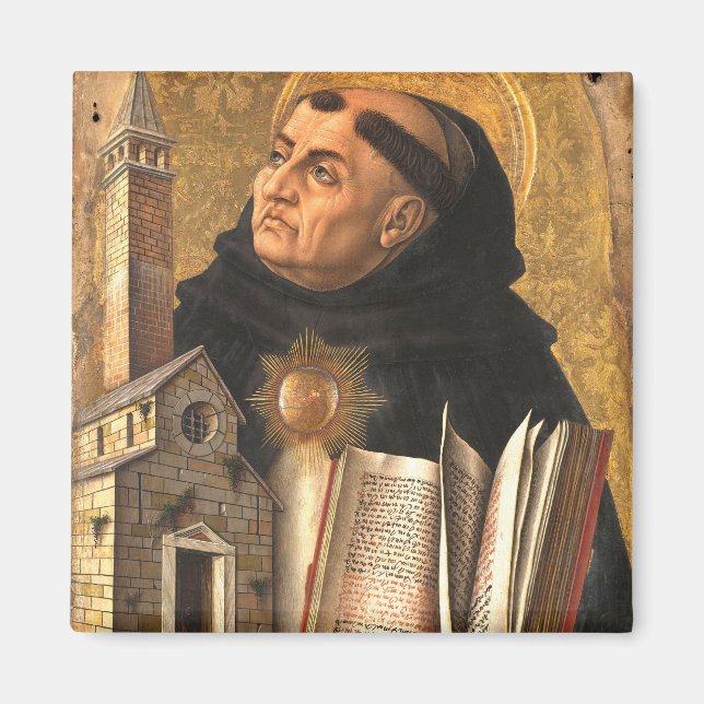 Saint Thomas Aquinas Magnet (Framsidan)