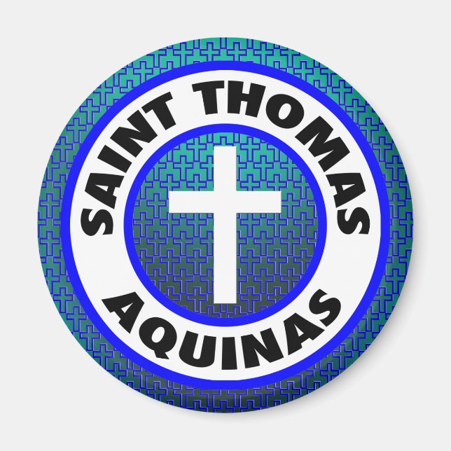 Saint Thomas Aquinas Magnet (Framsidan)
