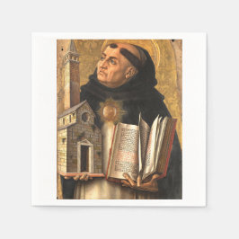 Saint Thomas Aquinas Pappersservett