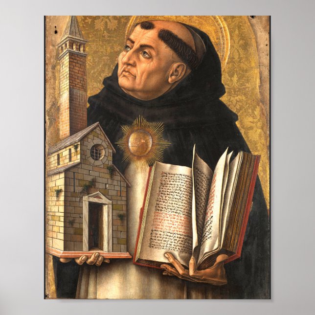 Saint Thomas Aquinas Poster (Framsidan)