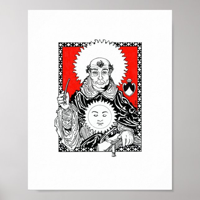 Saint Thomas Aquinas Poster (Framsidan)