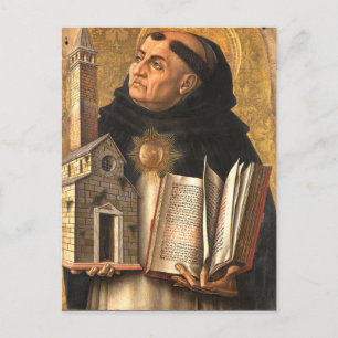 Saint Thomas Aquinas Vykort