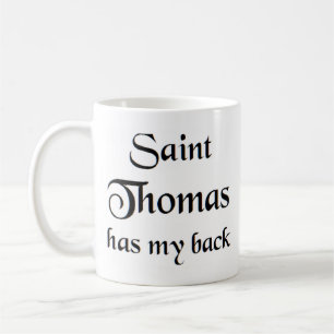 saint thomas kaffe mugg