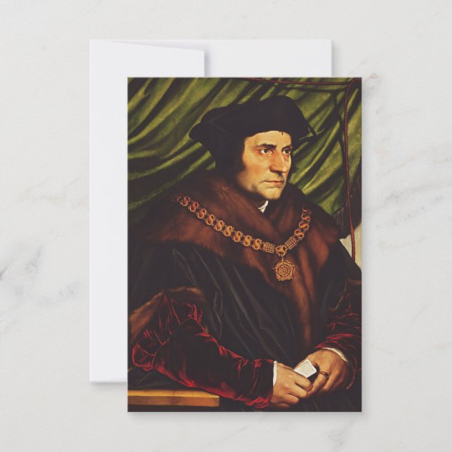 Saint Thomas More Tack Kort (Framsida)
