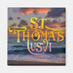Saint Thomas U.S. Virgin Islands Magnet
