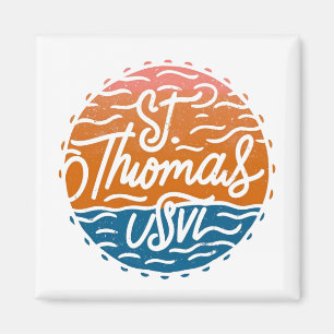 Saint Thomas U.S. Virgin Islands Magnet