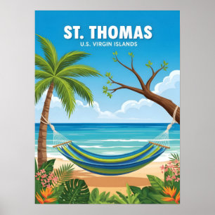 Saint Thomas us junggin-öarna Poster