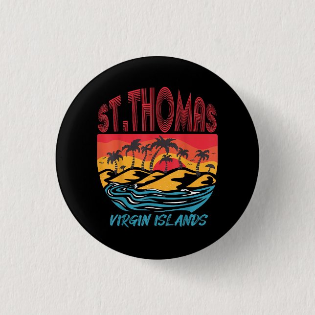 Saint Thomas Virgin Islands Surfing Beach Ocean Va Knapp (Framsida)