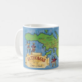 Saint Thomas Virgin-öarna Kaffemugg