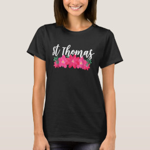 Saint Thomas Virgin-öarna Tropical Vacation T Shirt
