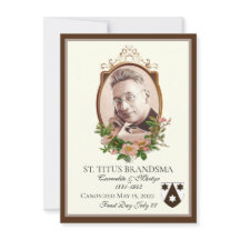Saint Titus Brandsma Canonization minneshögtid