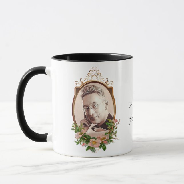 Saint Titus Brandsma Carmelite Saints Priest Mugg (Vänster)