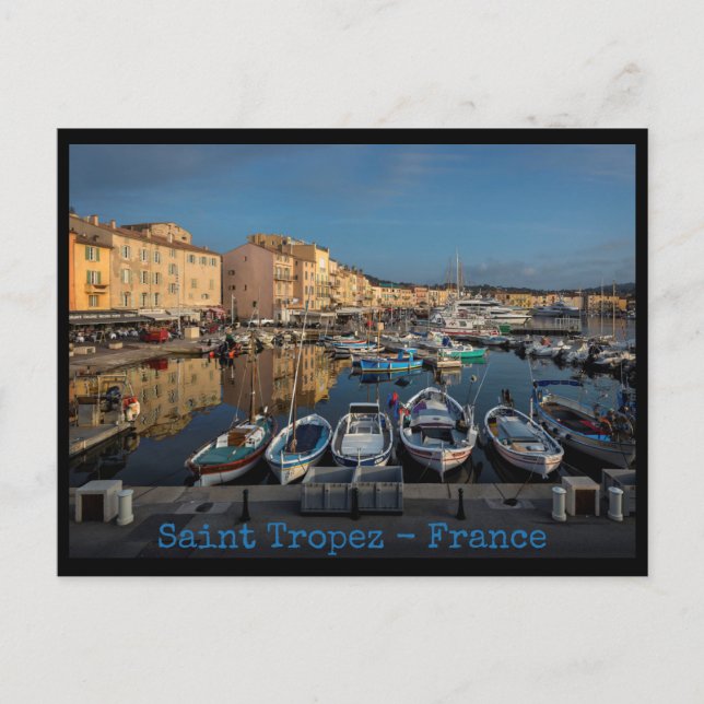 Saint Tropez, Frankrike Vykort (Framsida)