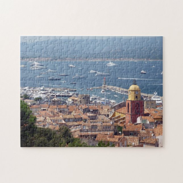 saint tropez hamn pussel (Horisontell)