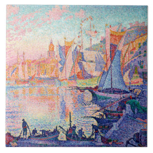 Saint-Tropez hamn, Signac Kakelplatta