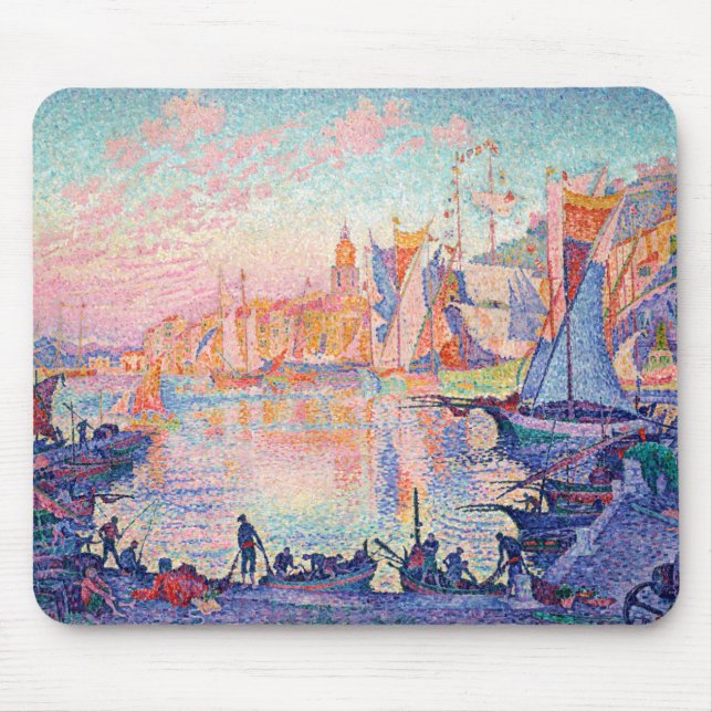 Saint-Tropez hamn, Signac Musmatta (Framsidan)