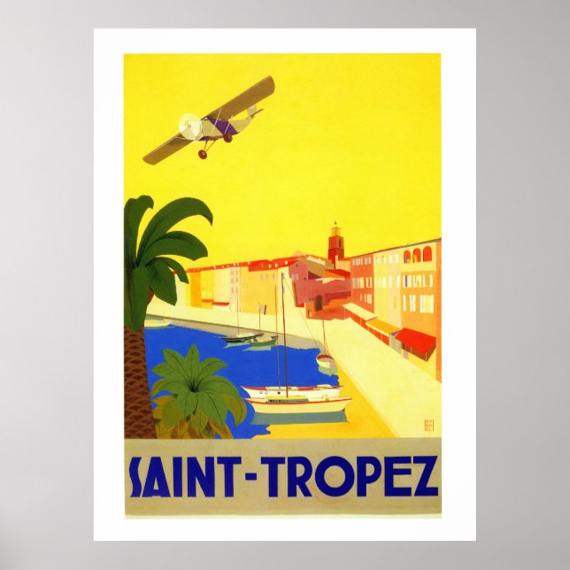 Saint Tropez Poster (Framsidan)
