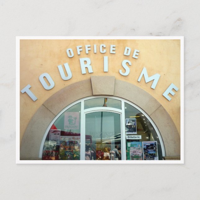 saint tropez tourisme vykort (Framsida)