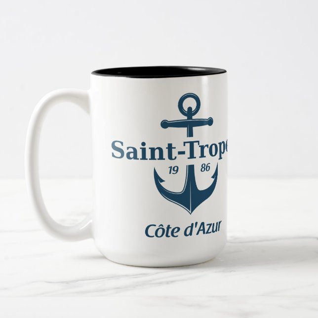 Saint Tropez Två-Tonad Mugg (Vänster)