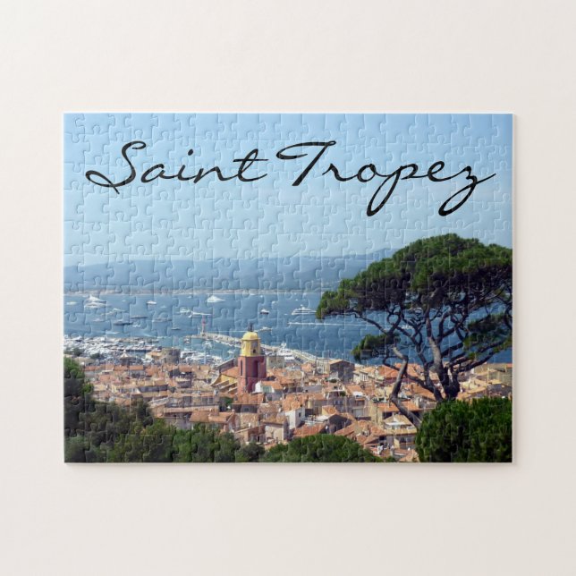 saint tropez-vy pussel (Horisontell)