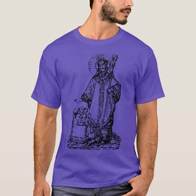 Saint Urban Catholic s by VSG T Shirt (Framsida)