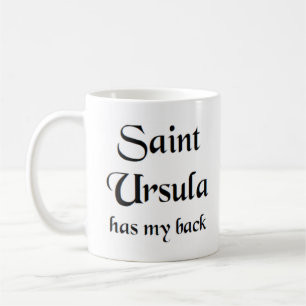 saint ursula kaffe mugg