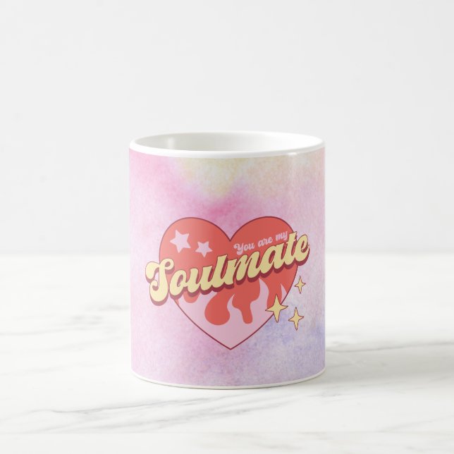 Saint Valentin - you are my soulmate Kaffemugg (Center)