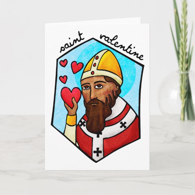 Saint Valentine Helgkort (Framsida)