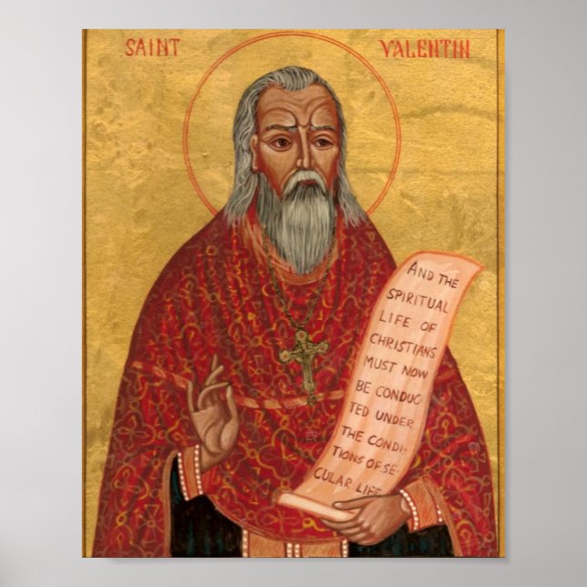 Saint Valentine Poster (Framsidan)