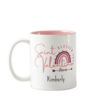 Saint Valentino välsignade dig kärlek anpassade