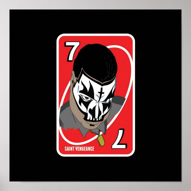 SAINT VENGEANCE POSTER (Framsidan)