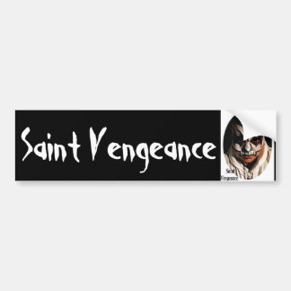 saint vengeance-stötfångare bildekal