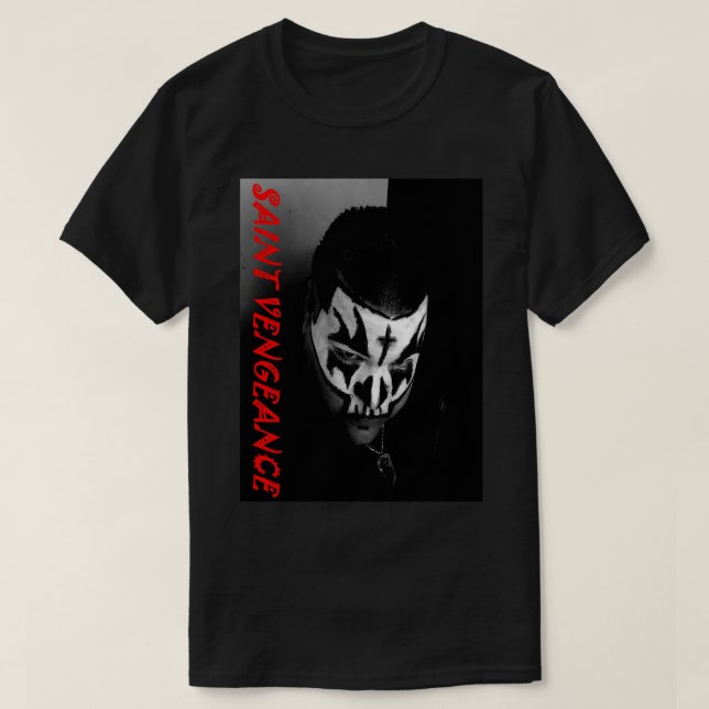 SAINT VENGEANCE T SHIRT (Design framsida)