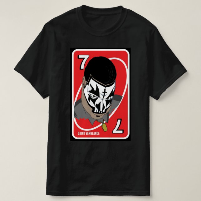 SAINT VENGEANCE T SHIRT (Design framsida)