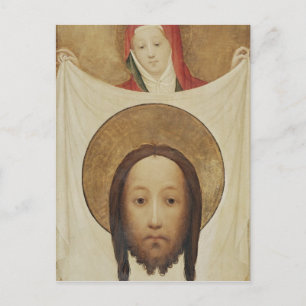 Saint Veronica med Sudarium, 1420 Vykort