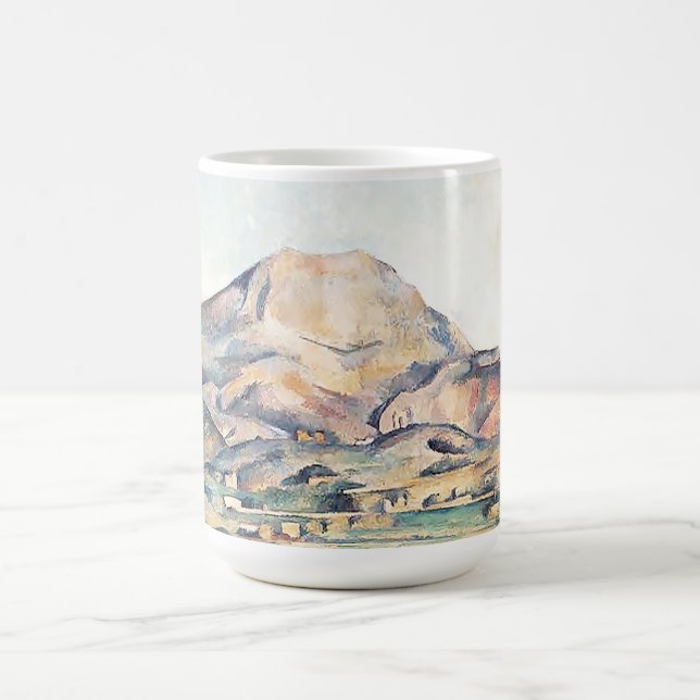 Saint-Victoire Barnes Mountain Paul Cezanne Kaffemugg (Center)