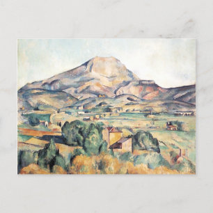 Saint-Victoire Barnes Mountain Paul Cezanne Vykort