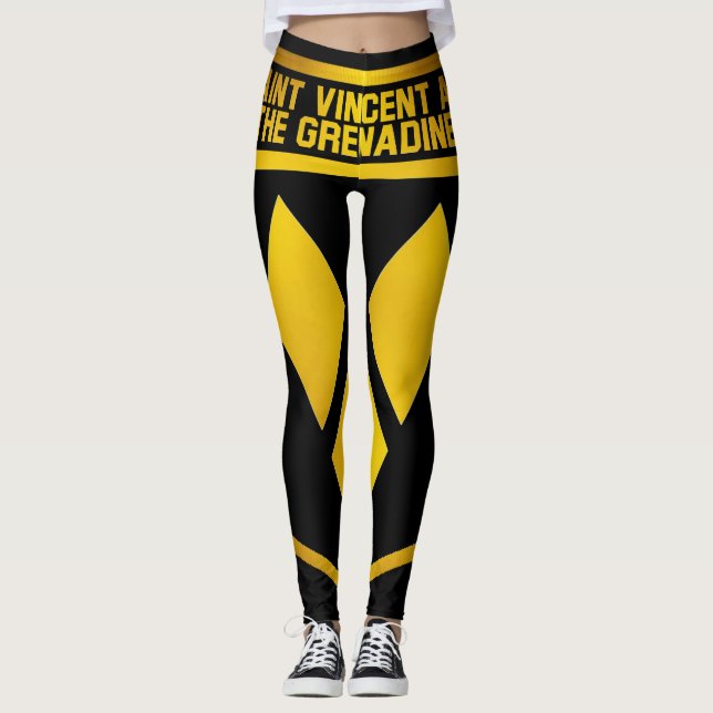 Saint Vincent and The Grenadines Emblem Leggings (Framsida)