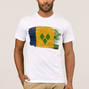Saint Vincent and The Grenadines flaggaT-tröja Tee