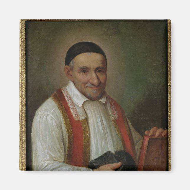 Saint Vincent de Paul 1649 Magnet (Framsidan)